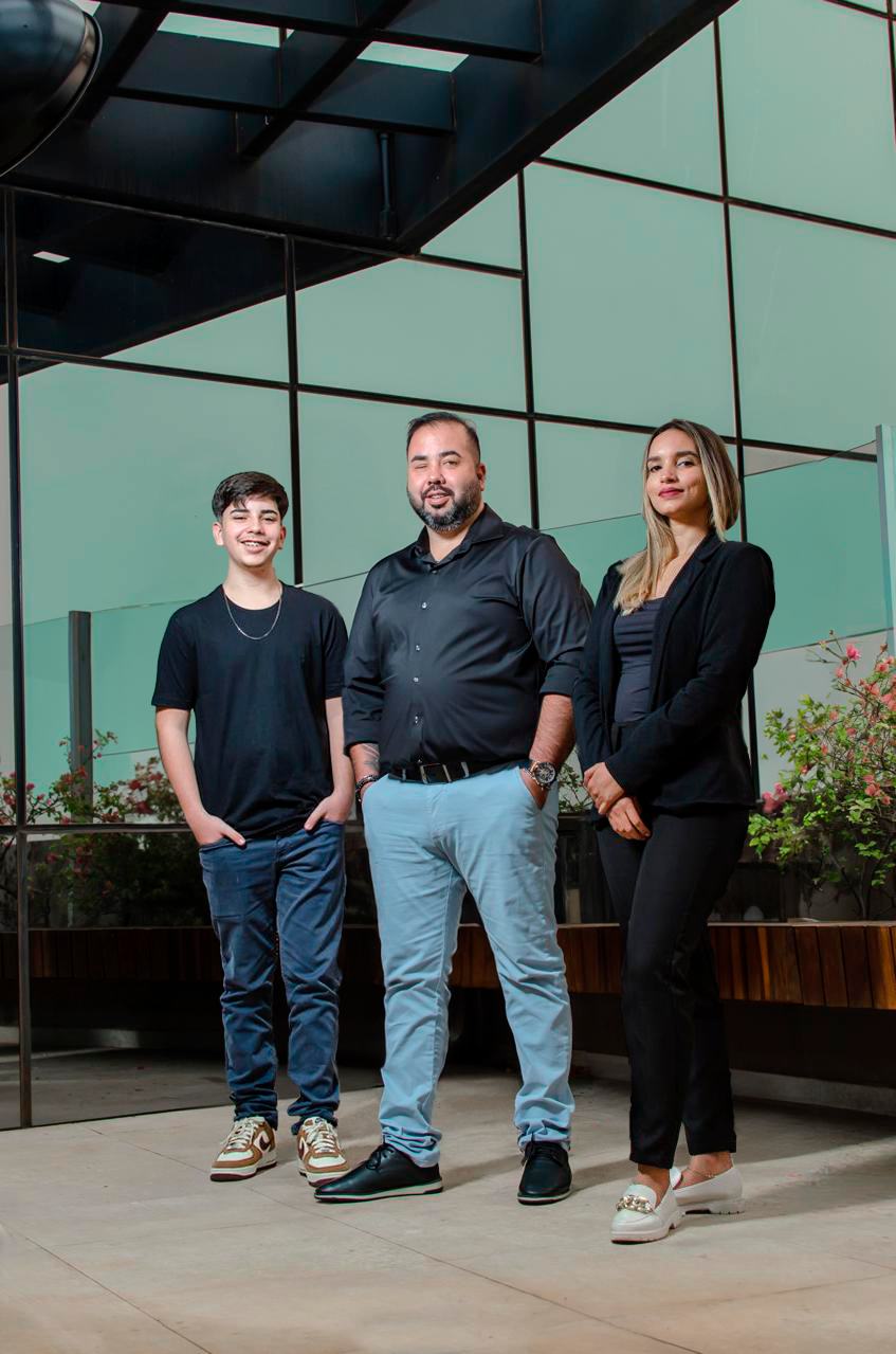 Equipe completa da MVJ Projetos e MK Iluminação